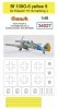 Omask 34027 JBf 109G-6 (yellow 9) for Eduard 11119 marking J 1/48